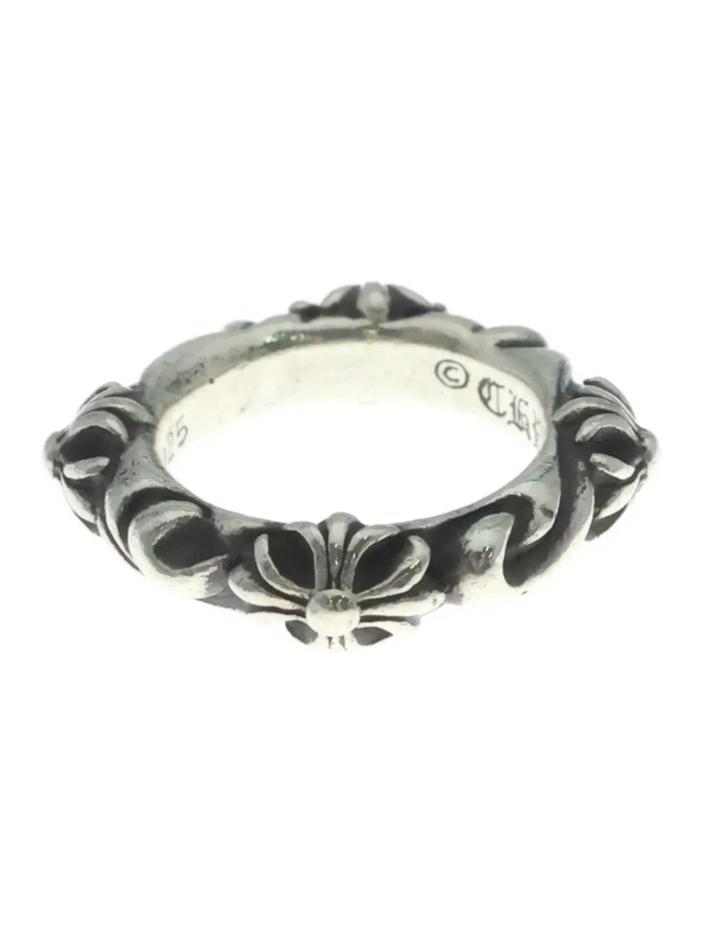 Chrome Hearts Sbt Band Ring Silver